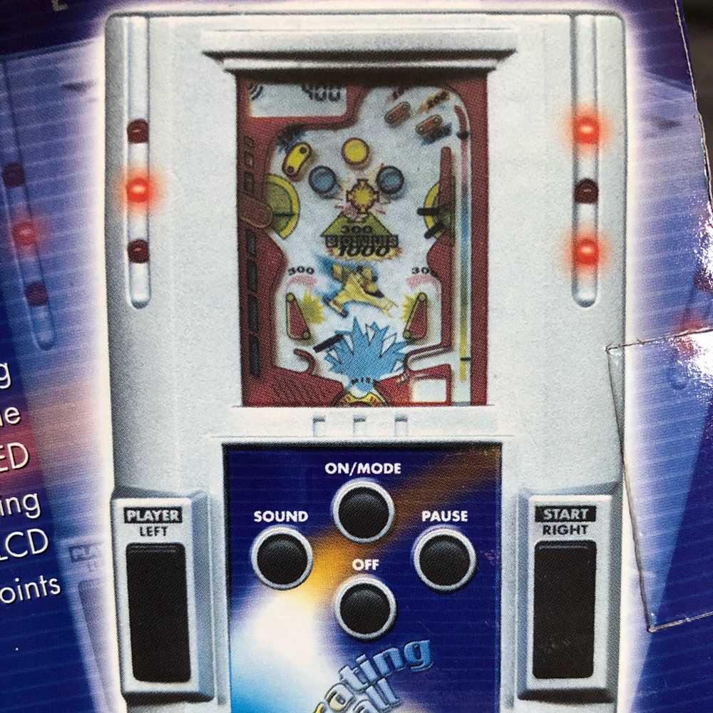 Excalibur Vibrating Pinball Handheld Game - Picture 6 of 12